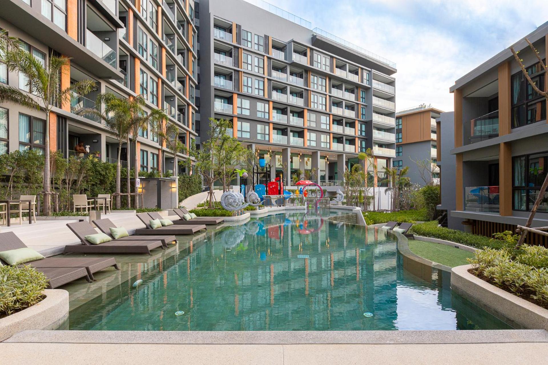 Sea View 1-Br 36 M2 Panora Surin By Holy Cow Apartment Екстериор снимка