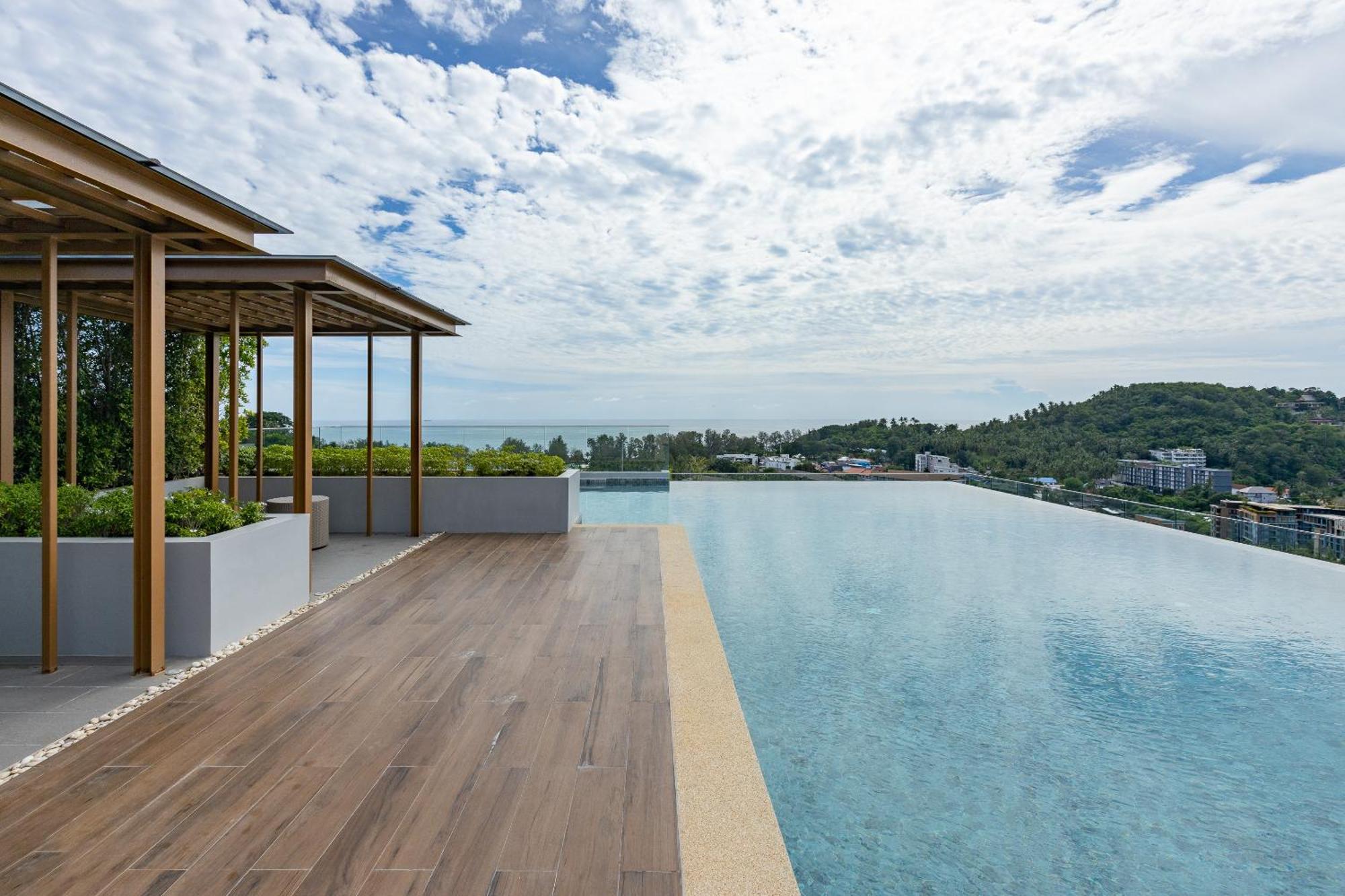 Sea View 1-Br 36 M2 Panora Surin By Holy Cow Apartment Екстериор снимка