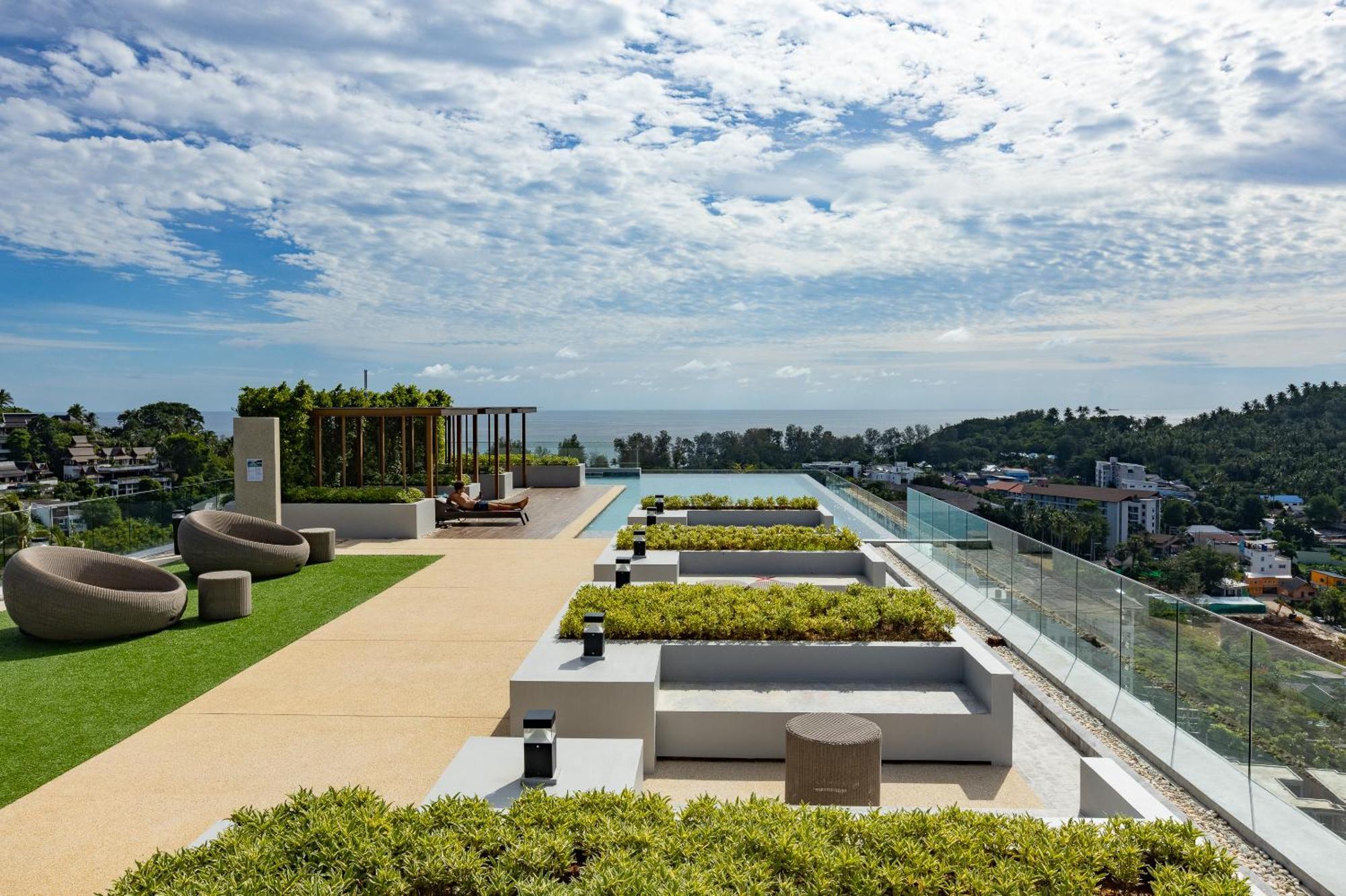 Sea View 1-Br 36 M2 Panora Surin By Holy Cow Apartment Екстериор снимка