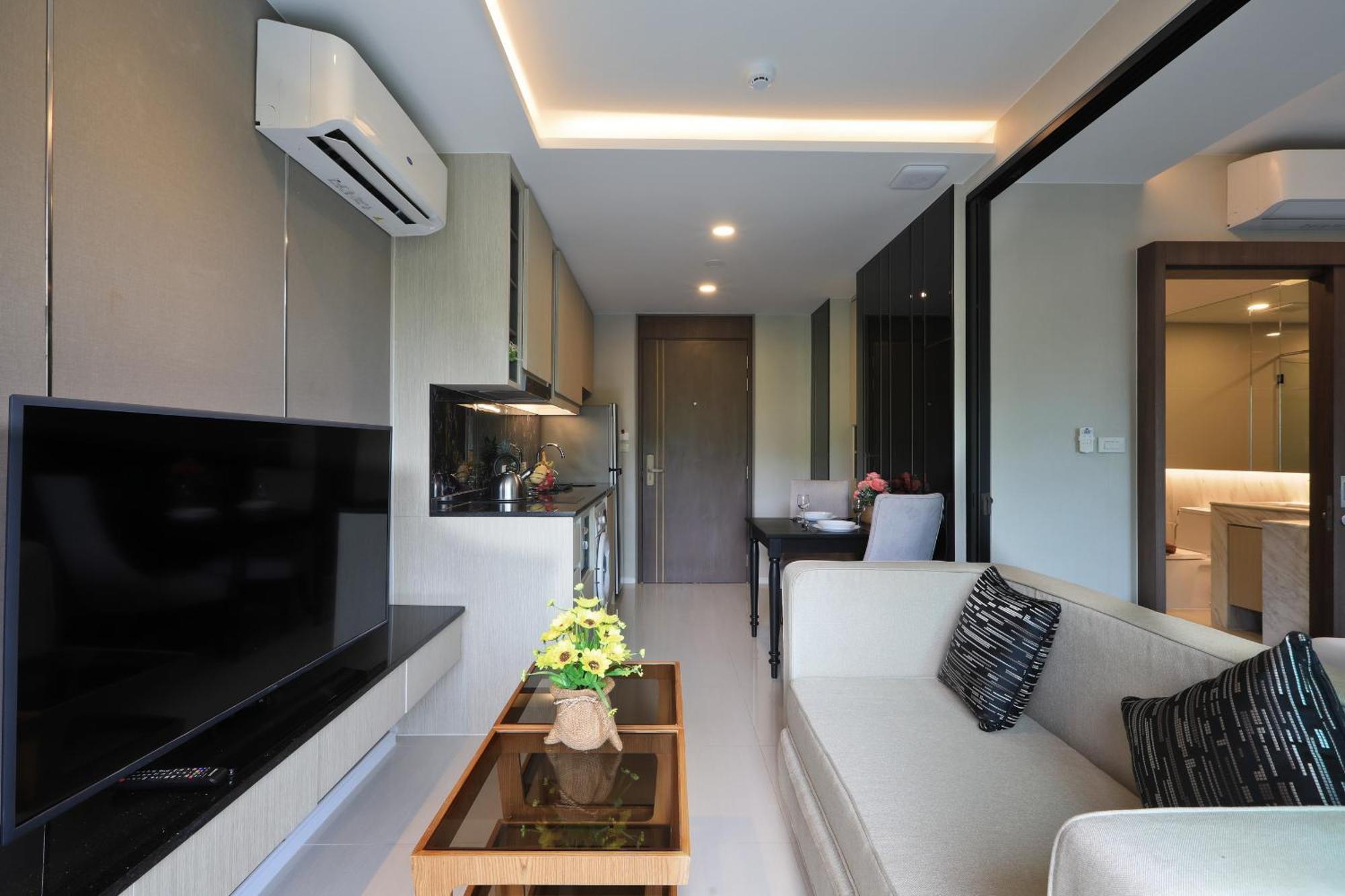 Sea View 1-Br 36 M2 Panora Surin By Holy Cow Apartment Екстериор снимка